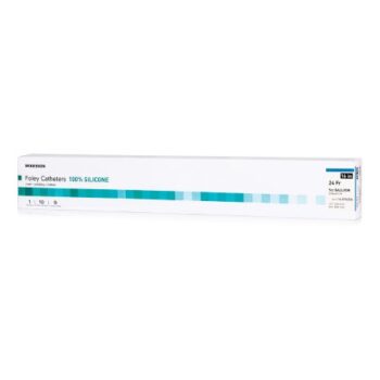 16-SFOL524 McKesson 24FR 5cc 2-way Silicone Catheter (RX)