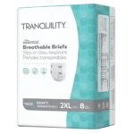 2748 Tranquility Essential Breathable Brief Size XX-Large Case of 32 (60"-80" Hip/Waist)