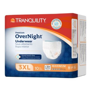 2119 Tranquility Premium Overnight Pull-Up Underwear XXX-Large Case of 40