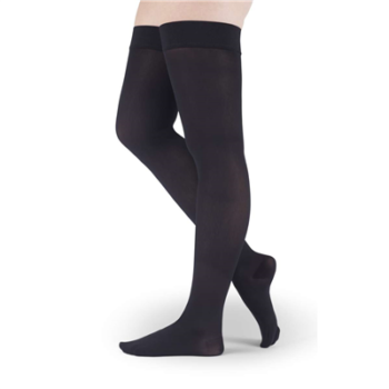 13953 Medi Assure Thigh High CT Compression Stockings 20-30mmHg, Large Black