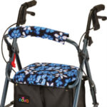 4007AB Nova Seat and Back Cover for Rolling Walker Aloha Blue