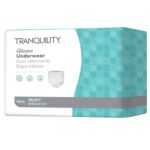 2605 Tranquility Essential Heavy Absorbency Underwear Medium (34"-48") 4 Bags of 20,Case of 80
