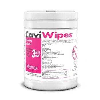 13-1100 CaviWipes Surface Disifectant Wipes 160ct Alcohol based