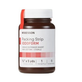 61-59245 McKesson 1/2" Iodoform Packing Strips Sterile (5yds)