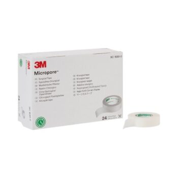 1530-0EA 3M Micropore Paper Tape White 1/2" EACH (Non-Sterile)
