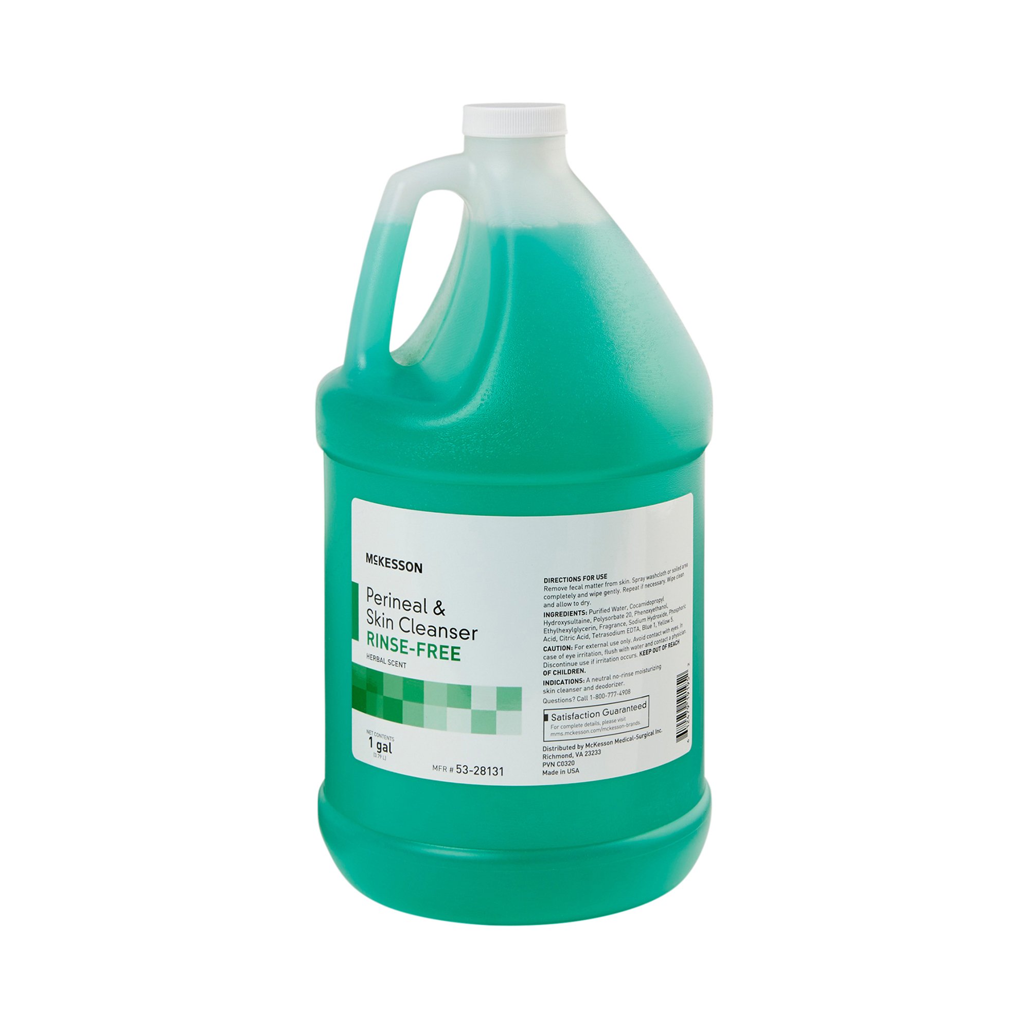 53-28131 McKesson No-Rinse Perineal Spray Herbal Scent Gallon
