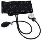 S82-CBW Prestige Aneroid Blood Pressure Cuff Set Standard Adult (Cuff Range 10" - 16") Cats Black & White