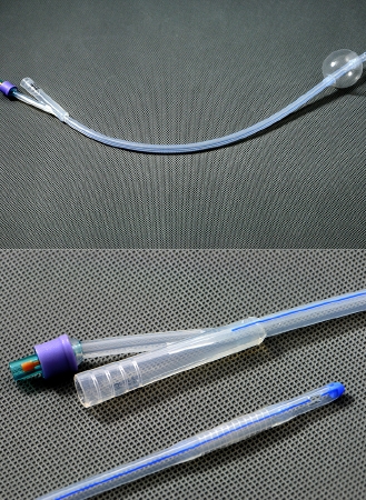 AS42020S Amsino 2-Way Catheter 20FR 30cc Silicone Foley Catheter (RX)