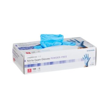 14-684 Mckesson PF Nitrile Gloves Small Box of 100
