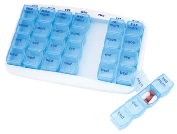 70600 Apex MediChest Weekly, 4 Times per Day (7 Removable Dayplanners)