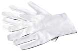 P75-00SM Carex Cotton Gloves, White, Small/Medium, Pair (Washable & Hypoallergenic)