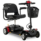S442E Pride GoGo Elite Traveller 2; 4-Wheel Scooter