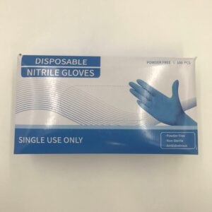 MS1440260-L Nitrile PF Gloves Box of 100 Large