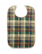 MDTAB3133PLD Medline Tartan Print Bib w/Velcro