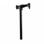 C2050BK Nova Straight Handle Adjustable Cane Black