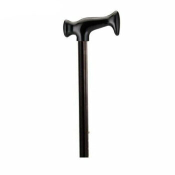 C2050BK Nova Straight Handle Adjustable Cane Black