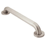 R8732P Moen Grab Bar, Peened, Concealed Screws, 32"
