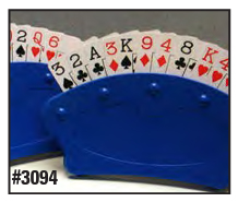 3094 Rose Healthcare Plastic Playing Card Holders (Set of 2)