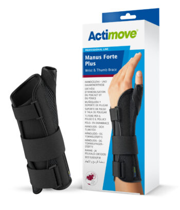 73496-36 Actimove Manus Forte Plus Wrist and Thumb Brace L/XL Left (7 1/2"-9")