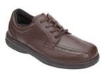 OrthoFeet Men's Dress Shoe Gramercy BROWN