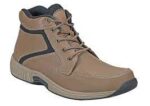 OrthoFeet Men's Boot Shoe Highline BROWN