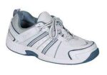 OrthoFeet Men's Athletic Shoe Monterey Bay WHITE / BLUE