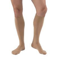 114806 Jobst Relief Calf CT 15-20mmHg Compression Stockings Beige Small