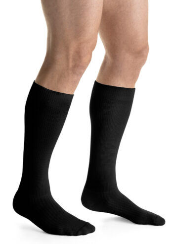 110486 Jobst ActiveWear Knee CT X-Large Medical Compression Socks 15-20mmHg Black