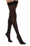 117231 Jobst Ultrasheer Thigh-High Compression Stockings 8-15mmHg Black Large