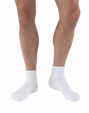 110878 Jobst SensiFoot Diabetic Sock Mini-Crew White Large