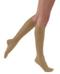 119329 Jobst Ultrasheer Knee-High Compression Stockings 8-15mmHg Medium Silky Beige (Shoe Size 7-9)