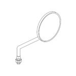 LGTRMIR1003 Pride Go-Go Scooter Mirror (Left/Right)