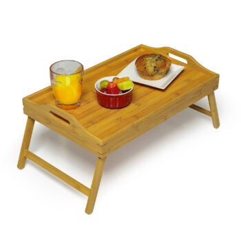 P9615 Alex Orthopedic Bamboo Wooden Bed and Lap Tray