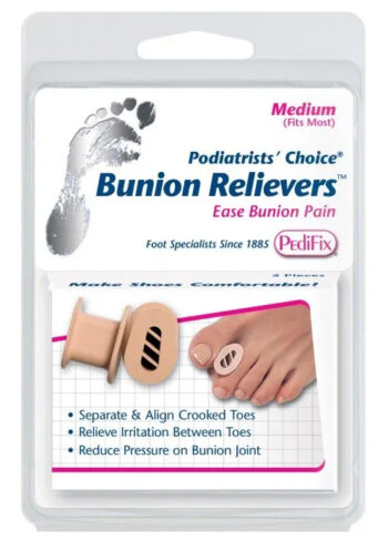 P229-M Pedifix Bunion Relievers, Rubber Spacers Medium Pack of 2